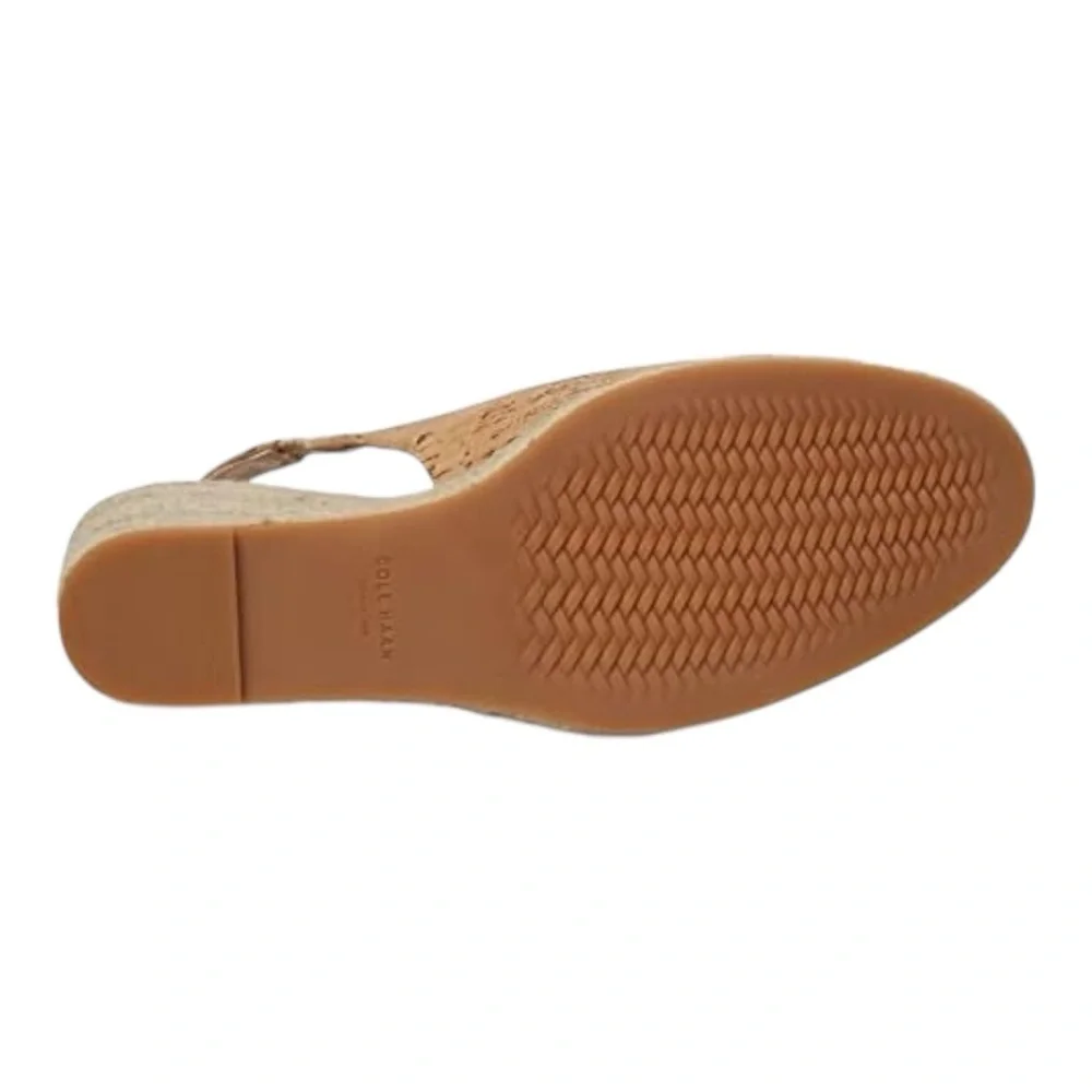 Cole Haan Cloudfeel Espadrille Wedge Slingback 80 mm
